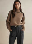 Elegant Knit Turtleneck Sweater - 6