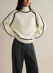 Elegant Knit Turtleneck Sweater - 10