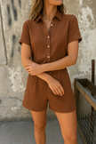 FJØRNA Jamie™ lightweight shorts and top suit set, casual summer outfit with breathable fabric and stylish design.