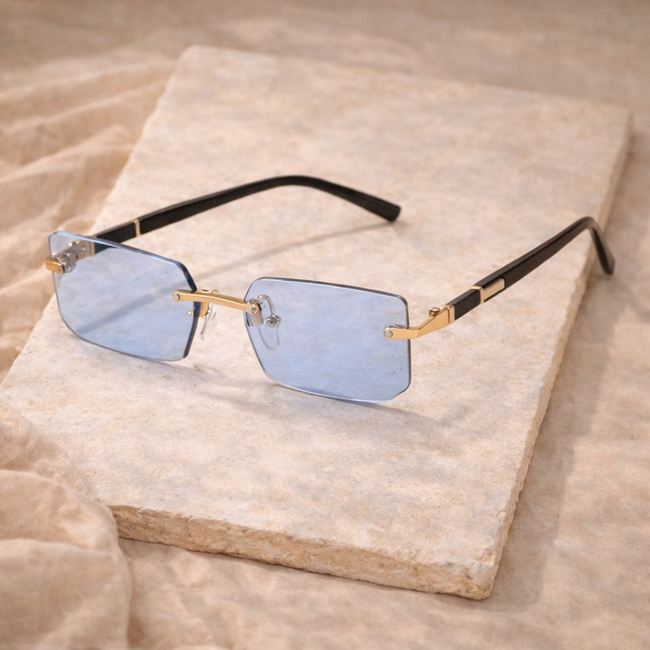 Unisex retro sunglasses by FJØRNA featuring rounded frames and tinted lenses, stylish accessories for men.