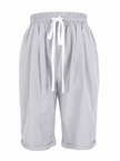 FJØRNA lightweight summer women's capri pants with relaxed fit, drawstring waist, and breathable fabric, ideal for warm weather.