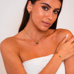 Elegant Emerald Pendant Necklace