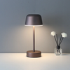Rechargeable Dimmable Wireless Iron Table Lamp - Portable Design