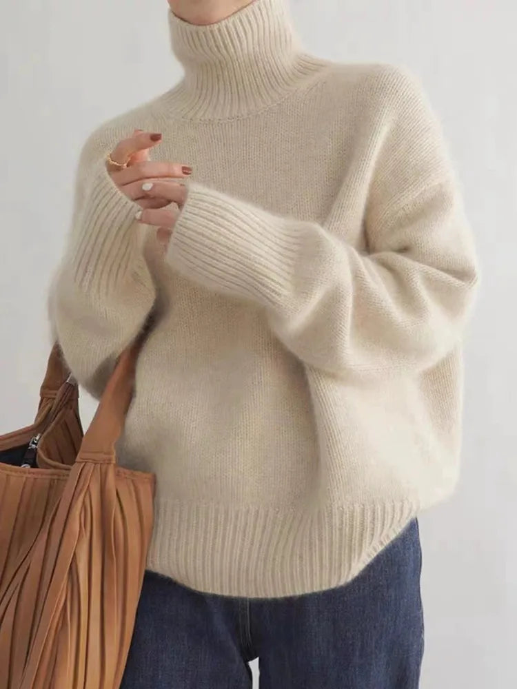 Kaia | Roll-Neck Cashmere Turtleneck