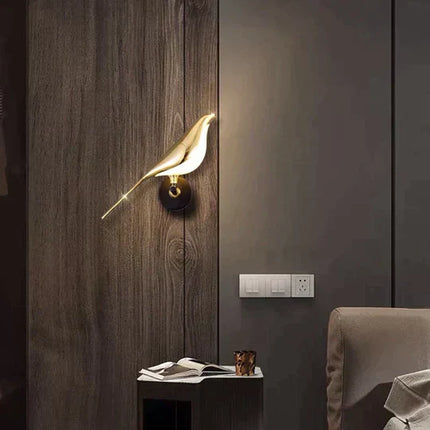Fjorna | Moderne LED-Vegg Lampe i Fugleform - FJØRNA