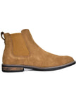Suede Chelsea Boots Camel - 18