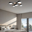 Semi-Flush Modern Halo LED Ceiling Light