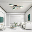 Semi-Flush Modern Halo LED Ceiling Light