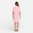 FJØRNA women's linen shirt dress with pockets, casual summer dress in light, breathable fabric, featuring a relaxed fit and button front.