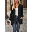 Freja | Cozy Chunky Ribbed Long-Sleeve Cardigan with Pockets