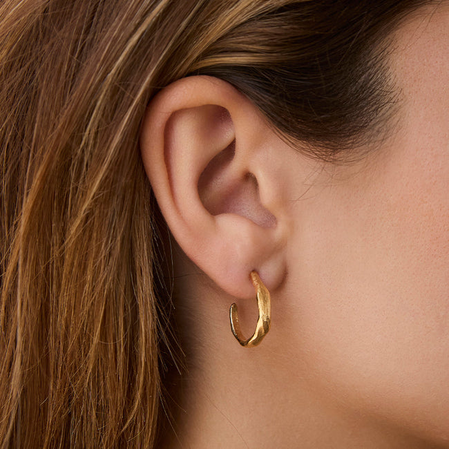 Zara – Women’s Gold Plated Earrings | Roman Inspired Elegance 2