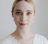 FALKEVIKA Silver Wedding Earrings Featuring Baroque Pearls