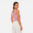 Women's FJØRNA sequin V-neck top featuring shimmering sequins and a stylish fit, perfect for party and evening wear.