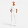 Men's summer matching set by FJØRNA featuring lightweight shirt and trousers, casual and breathable for warm weather.