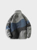 Fjorna | Unisex Fleece Jacket Grey Polyester Relaxed Fit 8