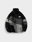 Fjorna | Unisex Fleece Jacket Grey Polyester Relaxed Fit 9