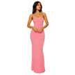 Fjorna | Women's Bodycon Maxi Dress Black Size M Polyester 0