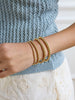 Fjorna | Women's Bracelet Gold 14K Beaded Waterproof Stretch Fit 1