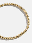 Fjorna | Women's Bracelet Gold 14K Beaded Waterproof Stretch Fit 2