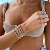 Fjorna | Women's Bracelet Multi-Color Stainless Steel Adjustable 4