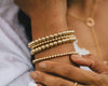 Fjorna | Women's Bracelet Multi-Color Stainless Steel Adjustable 5