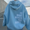 Fjorna | Women's Hooded Sweater Pastel Pink Polyester with Text Print 1