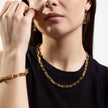 Fjorna | Women's Jewelry Set Gold Stainless Steel 3-Piece Elegant Design 4
