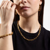 Fjorna | Women's Jewelry Set Gold Stainless Steel 3-Piece Elegant Design 4