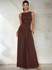 Fjorna | Women's Maxi Dress Black Size M Polyester 0