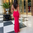 Fjorna | Women's Maxi Dress Black Size M Polyester 2