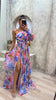 Fjorna | Women's Maxi Dress Floral Size M Polyester 0