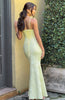 Fjorna | Women's Maxi Dress Lemon Floral Jacquard Size XS 2