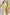 Fjorna | Women's Maxi Dress Lemon Non-Stretch Crepe with Thigh-High Split, Size S-M-L-XL 4