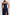 Fjorna | Women's Maxi Dress Navy Size M Crepe 4