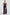 Fjorna | Women's Maxi Dress Navy Size M Stretch Satin with Ruffle Hem 2