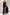 Fjorna | Women's Maxi Dress Navy Size M Stretch Satin with Ruffle Hem 6