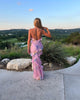 Fjorna | Women's Maxi Dress Pastel Size M Chiffon 1