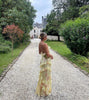 Fjorna | Women's Maxi Dress Pastel Size M Chiffon 3