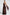 Fjorna | Women's Maxi Dress Plum Brown Non-Stretch Crepe with Thigh-High Split 1