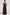 Fjorna | Women's Maxi Dress Plum Brown Non-Stretch Crepe with Thigh-High Split 3