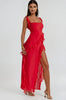Fjorna | Women's Maxi Dress Plum Size M Lightweight 2