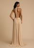 Fjorna | Women's Maxi Gown Beige Size M Polyester 1