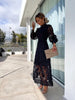 Fjorna | Women's Midi Dress White Size M Lace 6