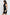 Fjorna | Women's Mini Dress Black Knit Bodycon 3