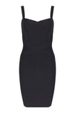 Fjorna | Women's Mini Dress Black Size M Bandage Polyester 0