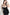 Fjorna | Women's Mini Dress Black Size M Bandage Polyester 2