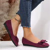 Fjorna | Women's Slip-On Shoes Black Soft Material Comfortable All-Day Wear 5