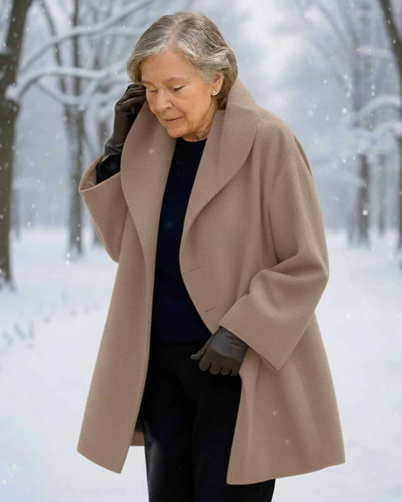 Elegant Long Winter Coat - 4