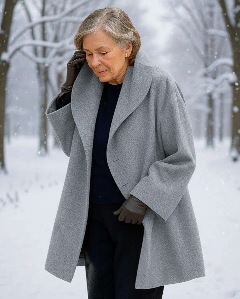 Elegant Long Winter Coat - 5