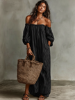Linen Maxi Dress | Casual Dress